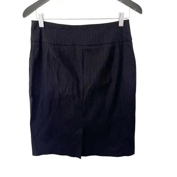 Reitmans Black Pinstripe‎ Pencil Skirt - Picture 2 of 7